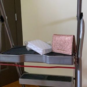 Rose Gold, Glitter Wallet